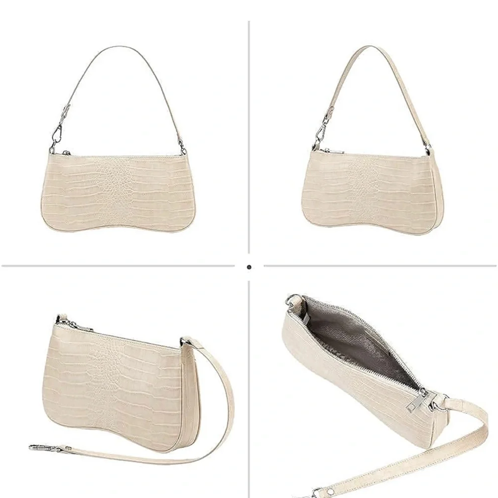 JW PEI Eva Shoulder Handbag - Beige - Picture 3 of 6